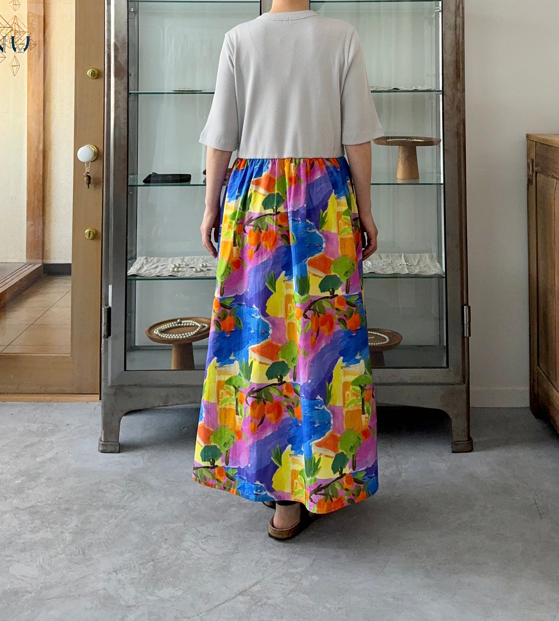 コンビネーションROBE (プリント）CHEVA plus ワンピース　通販　取扱店