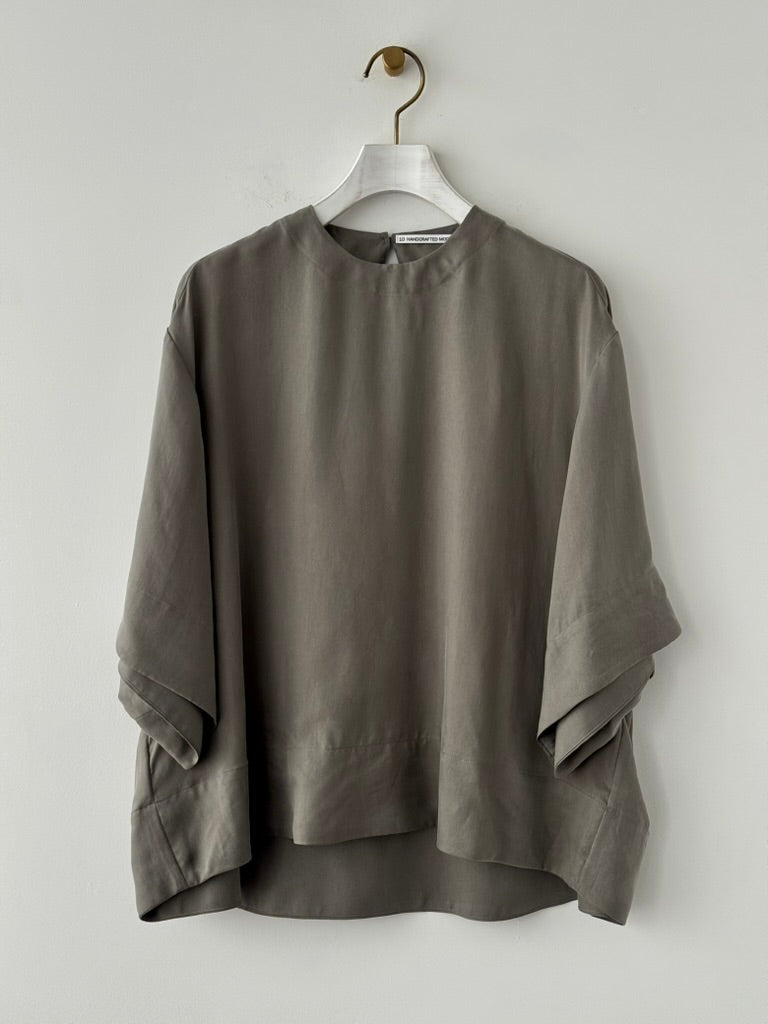 HALF SLEEVE TOPS ハーフスリーブトップス　TENNE HANDCRAFTED MODERN　通販　取扱店 gray