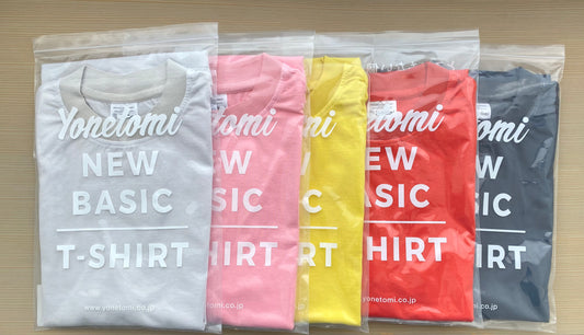 NEW BASIC GARMENT DYE T-SHIRT Yonetomi 米富繊維　Tシャツ　通販