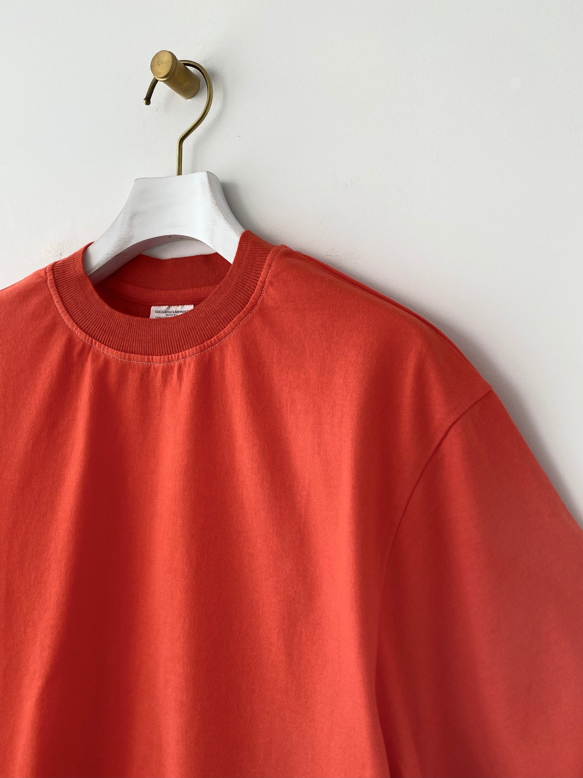 NEW BASIC GARMENT DYE T-SHIRT Yonetomi 米富繊維　Tシャツ　通販