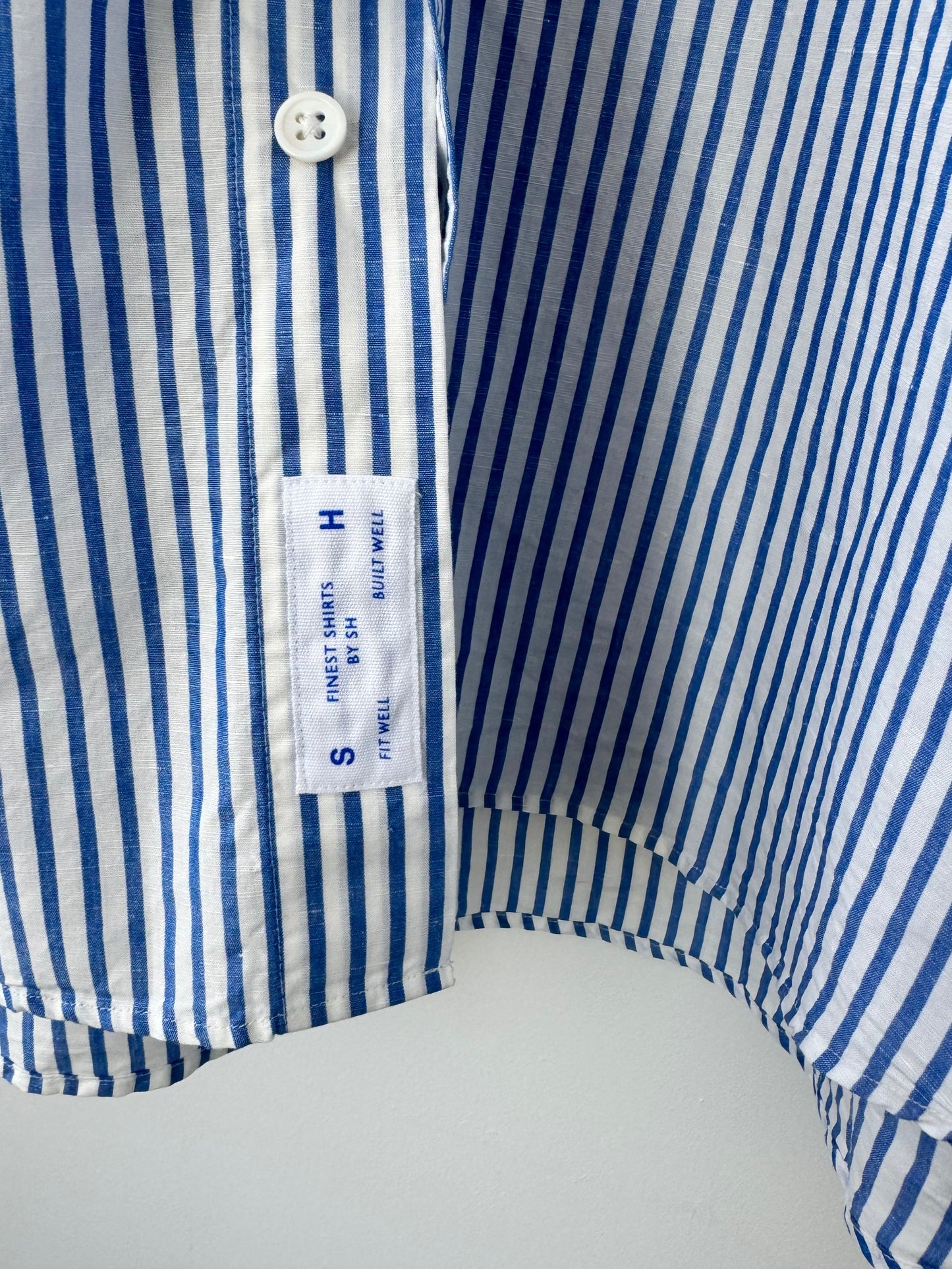 SHORT SLEEVE OPEN COLLAR SHIRT (COTTON/LINEN)　S H　シャツ　通販　取扱店