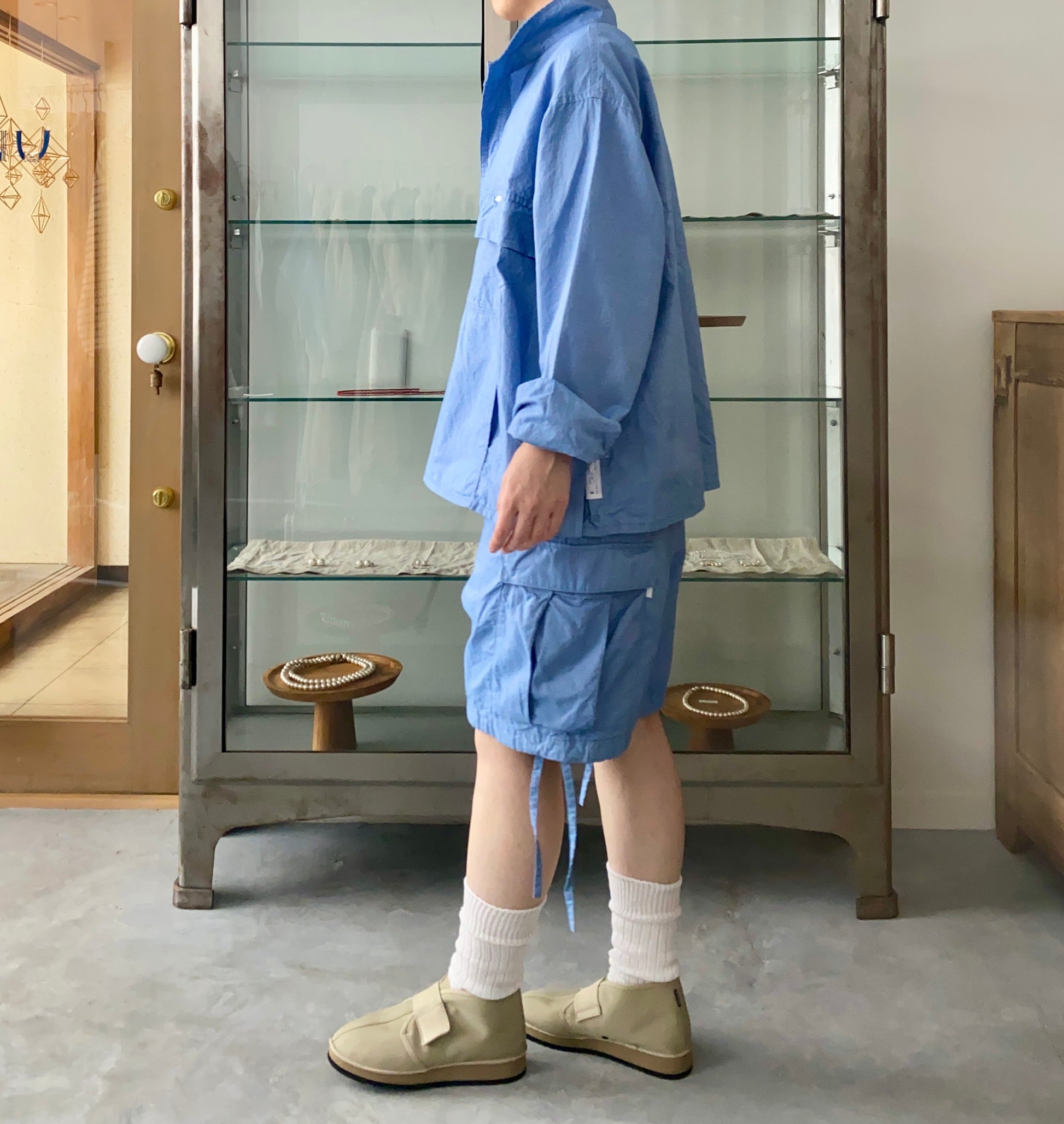 CARGO SHORTS (CHAMBRAY) 　S H ショートパンツ 通販